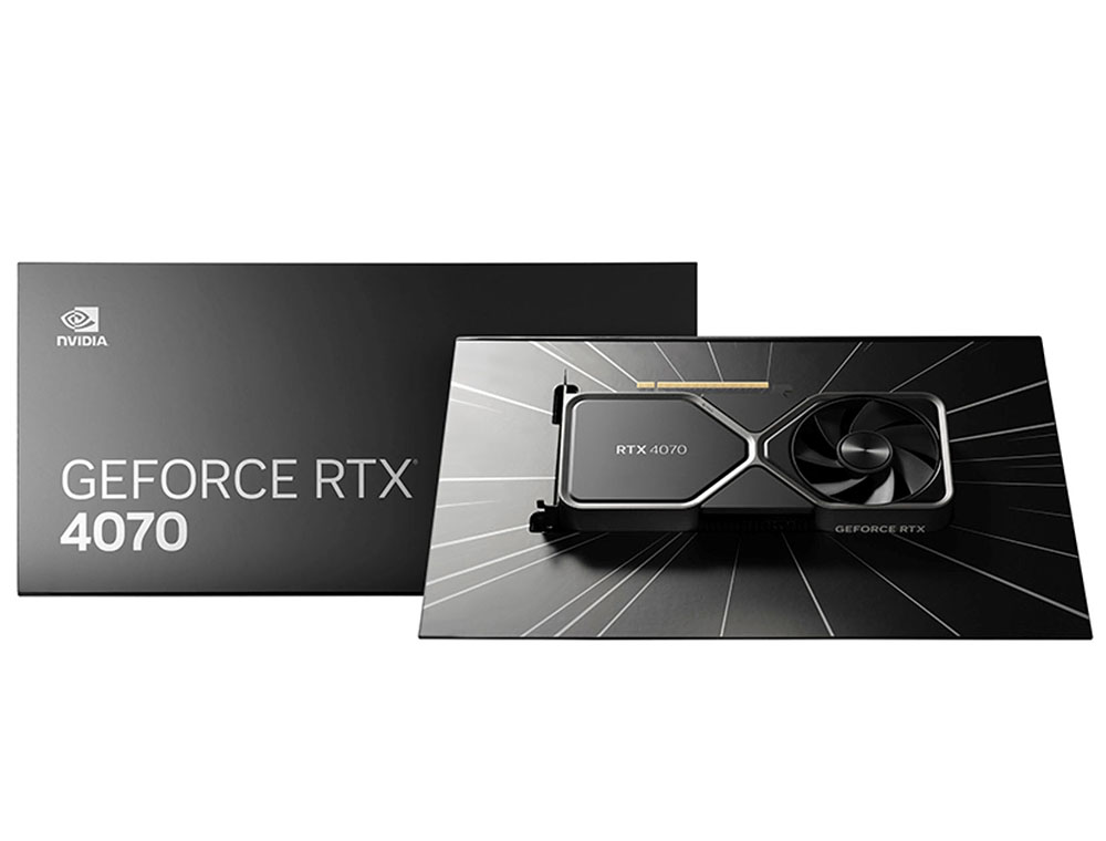 NVIDIA GeForce RTX 4070 外观图